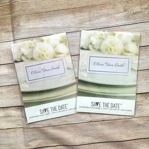 Save the Date 120 printable place cards